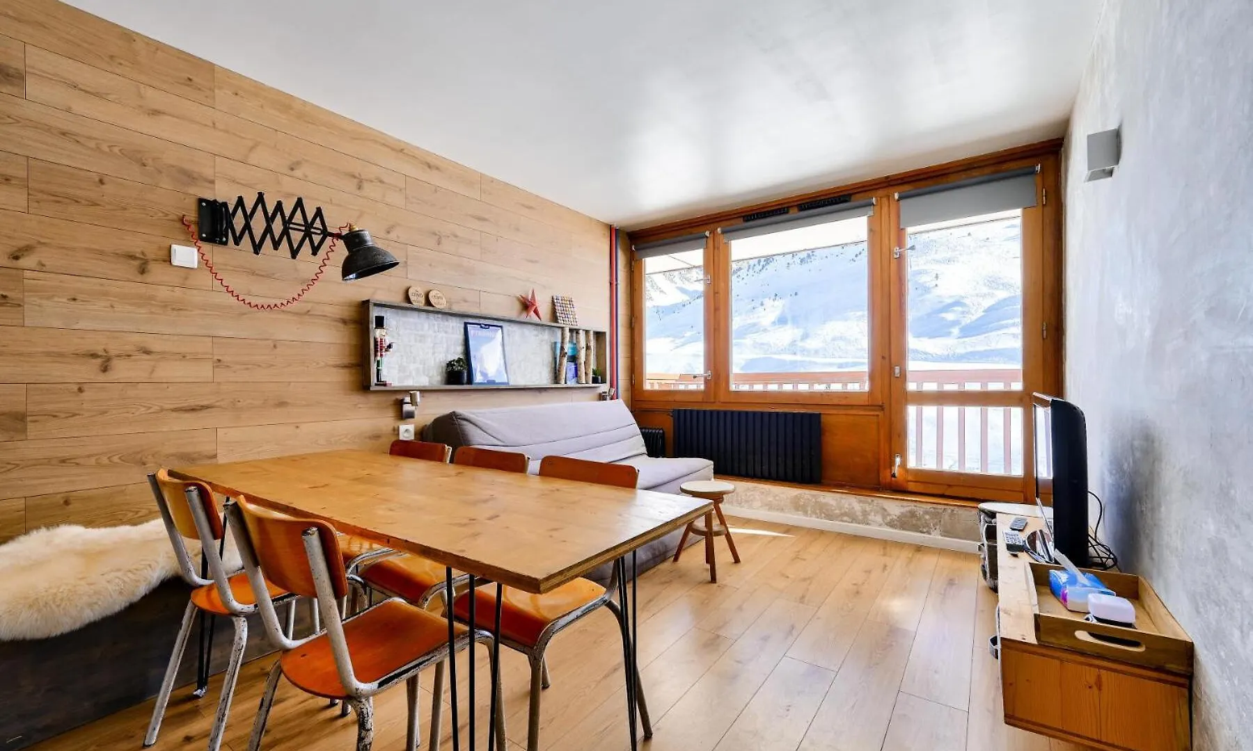 לה מונג'י Residence Le Tourmalet - Maeva Home - Studio 6 Personnes - Prestige Mae-9911 דירה