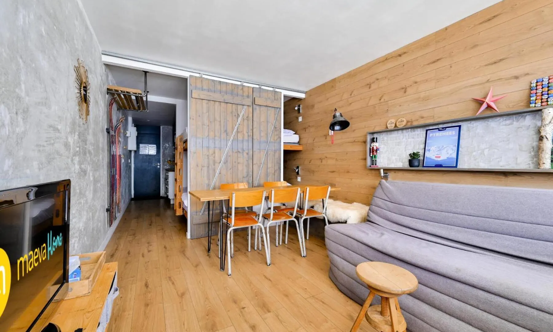 דירה לה מונג'י Residence Le Tourmalet - Maeva Home - Studio 6 Personnes - Prestige Mae-9911